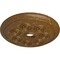 Ekena Millwork Spiral Ceiling Medallion (Fits Canopies up to 4"), 25 1/4"OD x 4"ID x 2"P, Smokey Topaz Crackle CM25SPSTC - alternate 4